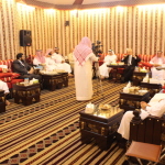 صور محاضرة أ.د. محمود فهمي حجازي بمقر المجمع