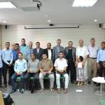 نائب رئيس المجمع أ.د. عبدالرحمن بودرع يشرف على أطروحة دكتوراه في اللسانيات