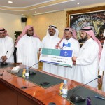 مشاركة المجمع في معرض جامعة الجوف الثالث للكتاب